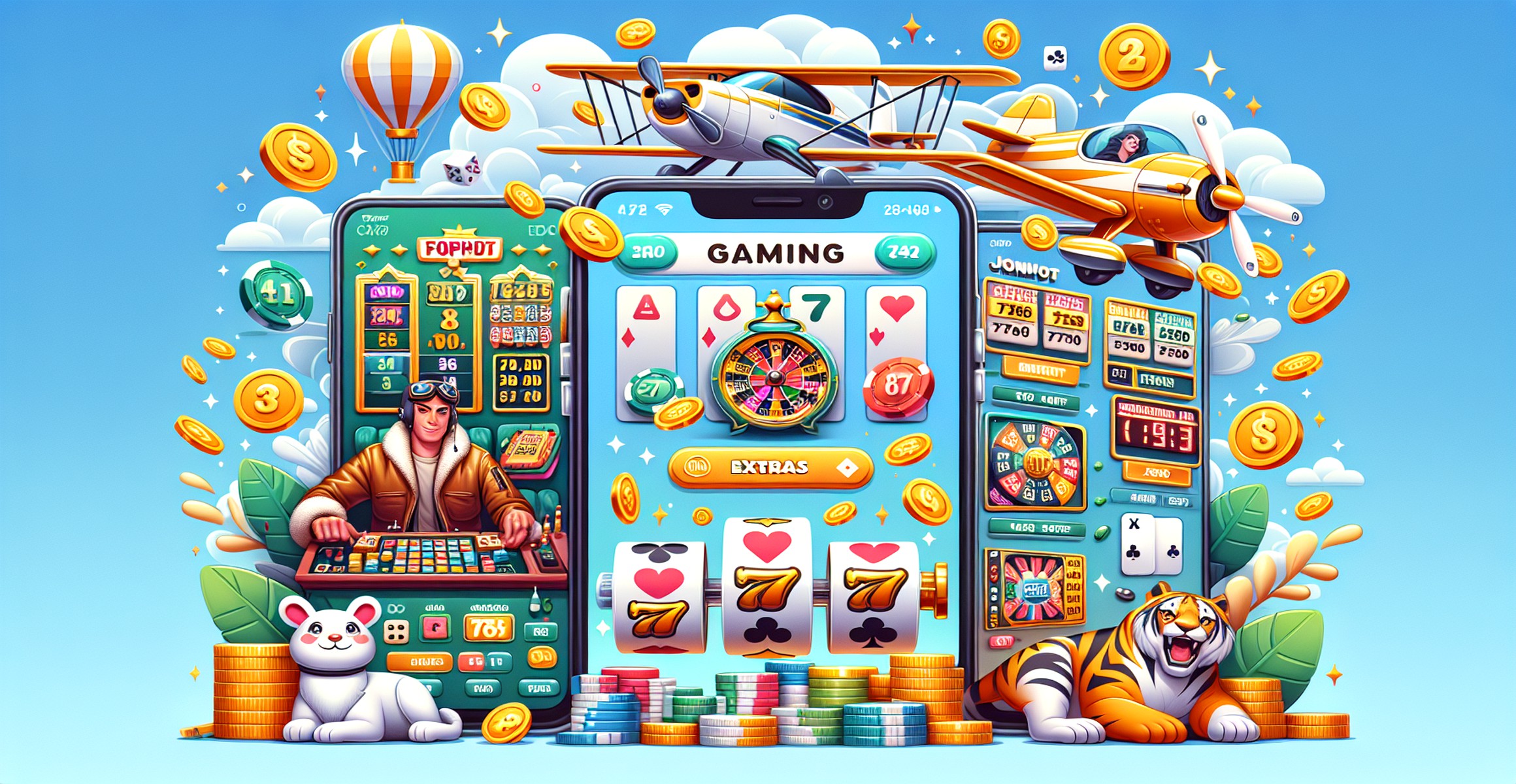 Aviator Game - Online Slot Game at SlotsPK for thrilling gameplay